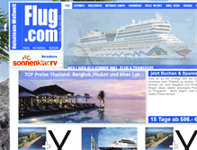 Tablet Screenshot of flug.com