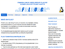 Tablet Screenshot of flug.fi